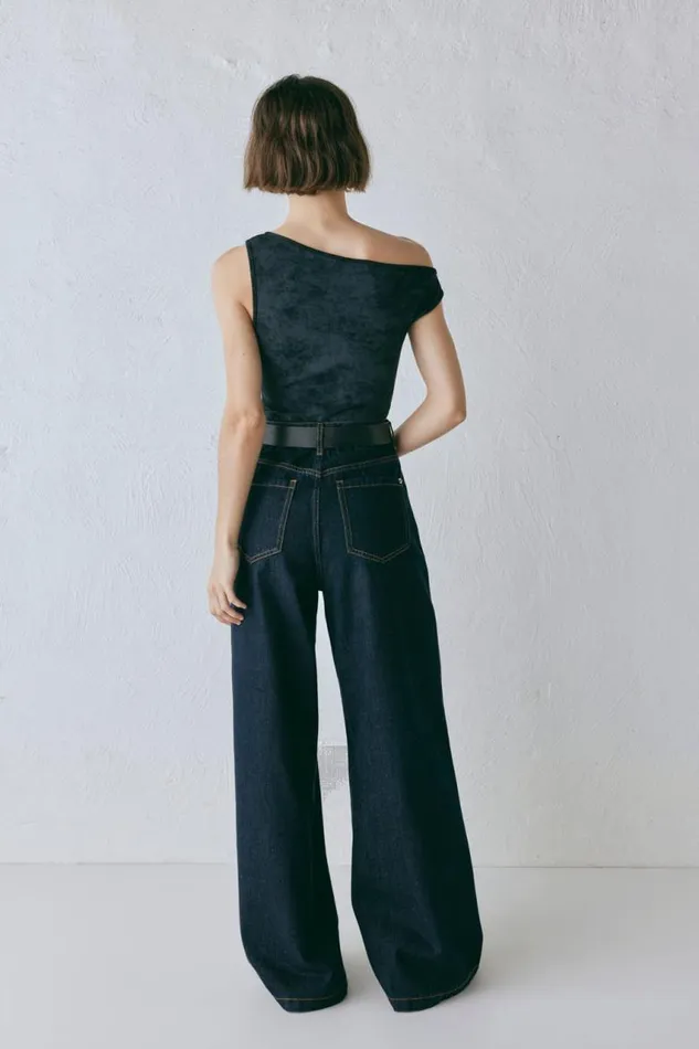 VRG GRL Aston Denim Jeans Indigo Women Pants