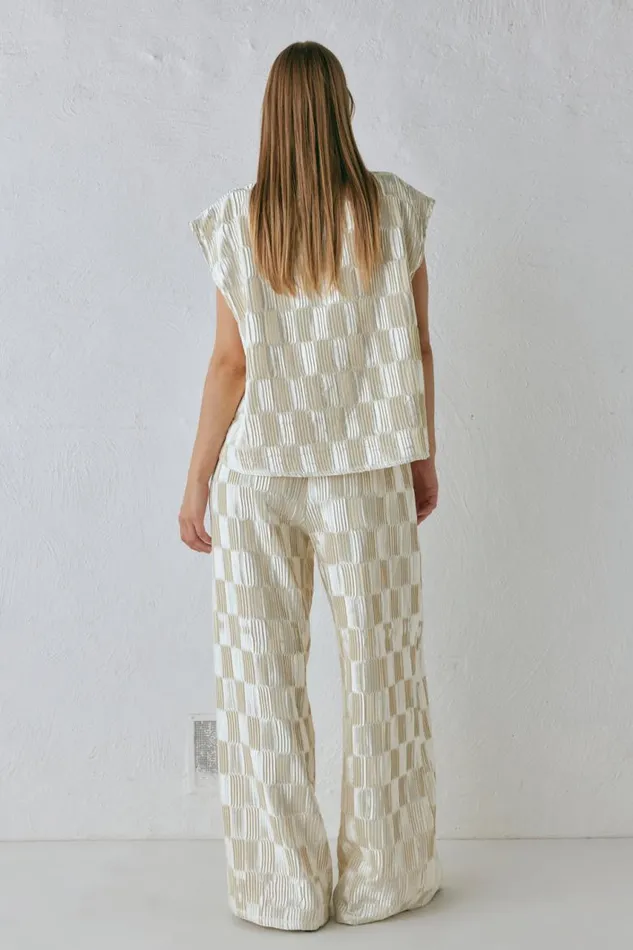 VRG GRL Enni Pants Cream Women Pants