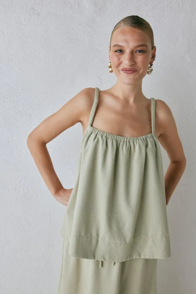 VRG GRL Etta Top Sage Women Sets