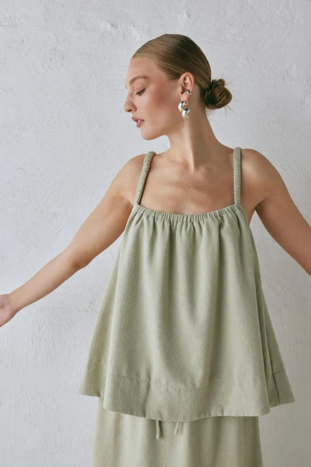 VRG GRL Etta Top Sage Women Sets