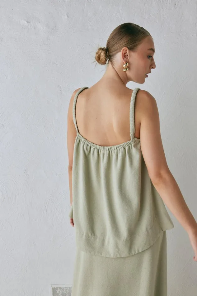 VRG GRL Etta Top Sage Women Sets