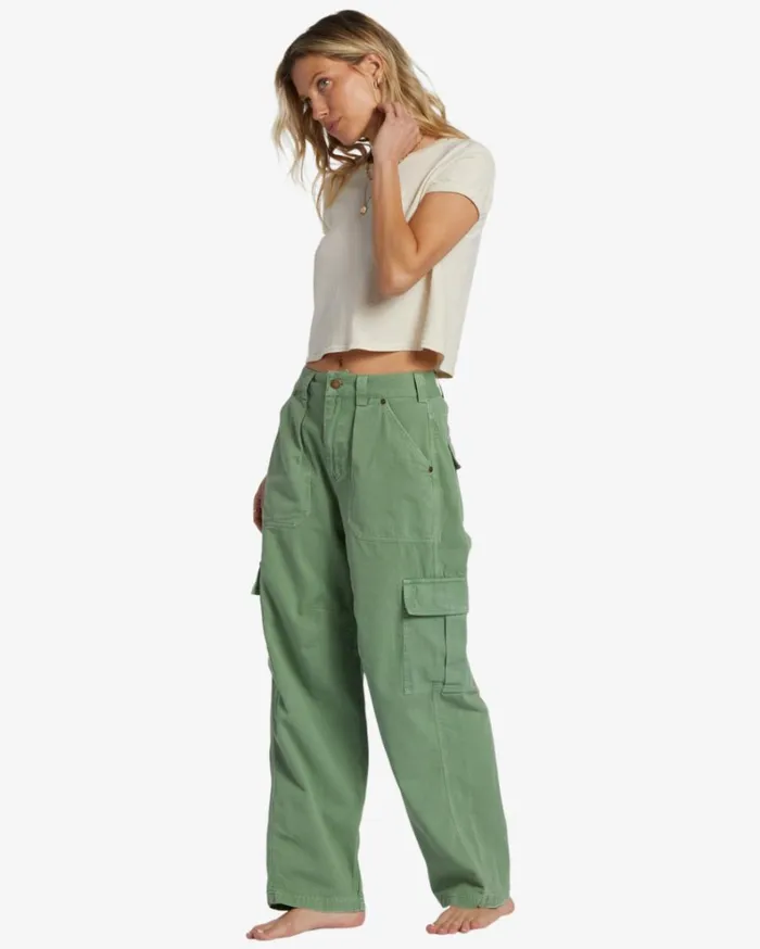 Walk Along Pants Cloud Forest Women Billabong Pants