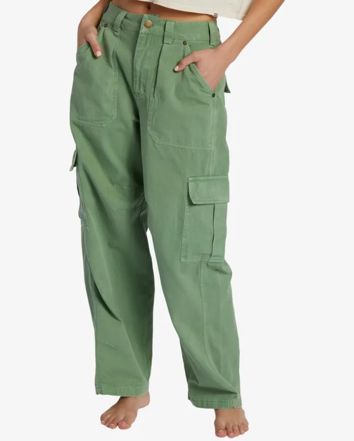 Walk Along Pants Cloud Forest Women Billabong Pants