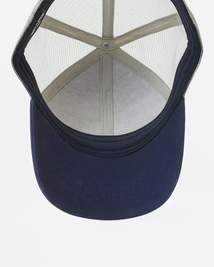 Walled Trucker Hat Navy Blue Men Billabong Hats