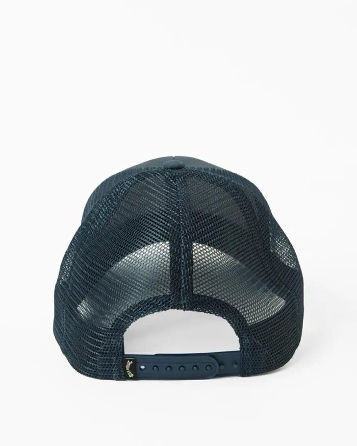 Walled Trucker Hat Washed Blue Men Billabong Hats