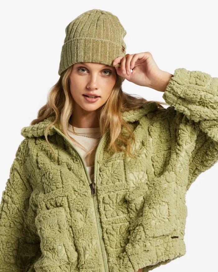 Warm Up Knit Beanie Kiwi Women Billabong Hats and Beanies