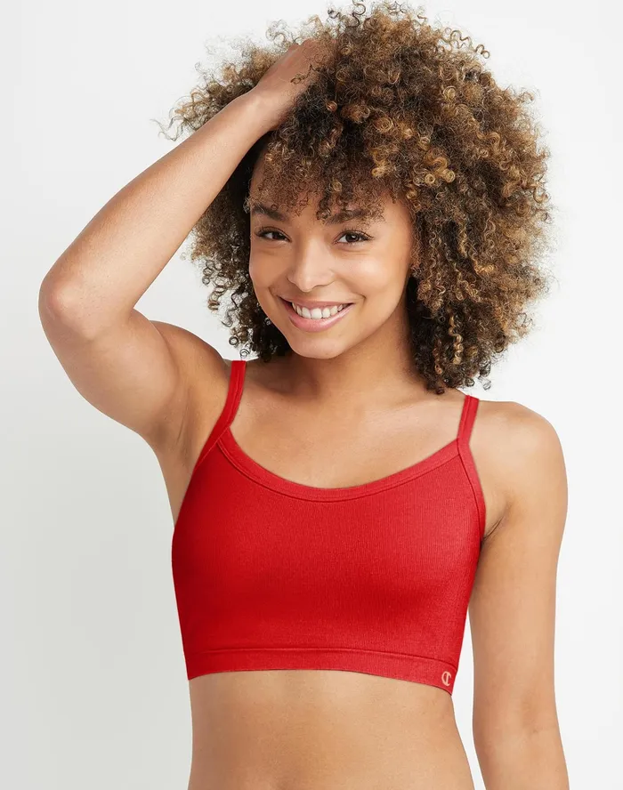Women039S Seamless Racerback Bralette C Logo Scarlet Women Champion Sports Bras and Bralettes Women039S Seamless Racerback Bralette C Logo Scarlet Women Champion Sports Bras and Bralettes