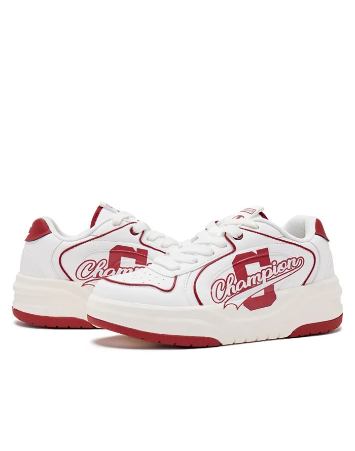 Women039S Varsity 1 Shoes Champion Whiteember Red Women Champion Court