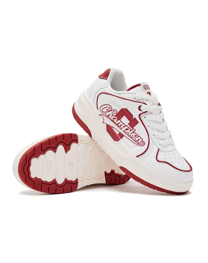 Women039S Varsity 1 Shoes Champion Whiteember Red Women Champion Court