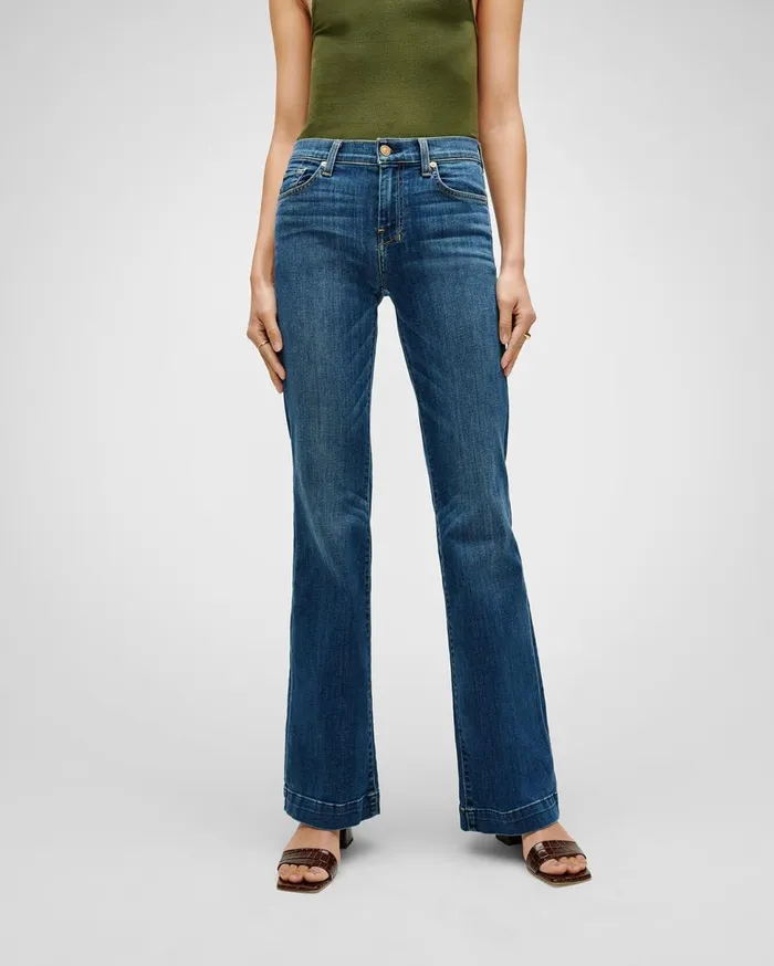 Women 7 For All Mankind Cropped TAILORLESS DOJO IN MEDIUM MELROSE