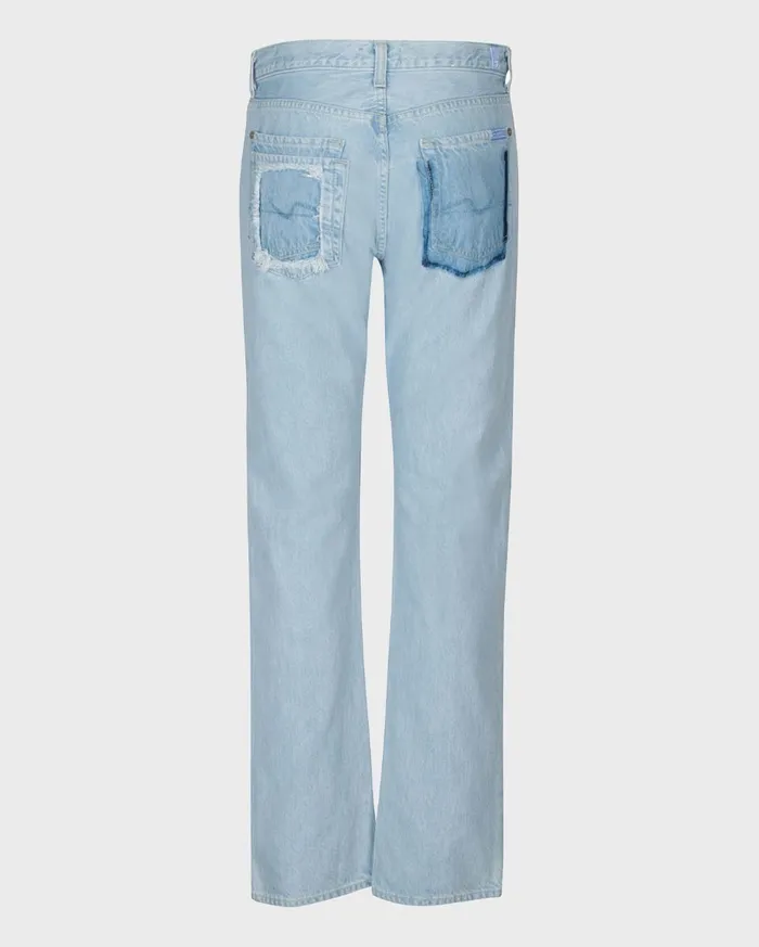 Women 7 For All Mankind Full Length Low Straight In Las Palmas