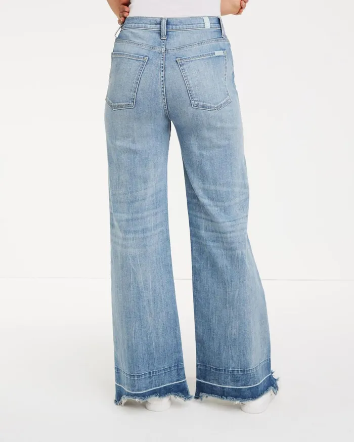 Women 7 For All Mankind High Waist The Jo With Long Side Seam In Love Child