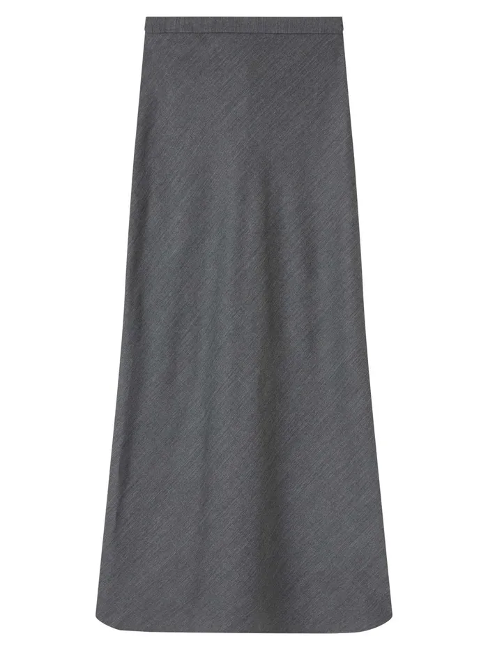 Women AEmery 8211 Riva Bias Skirt In Charcoal Melange The UNDONE Skirts