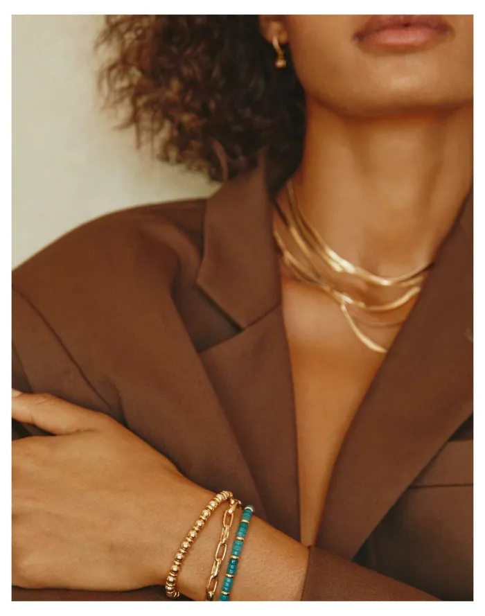 Women Alexa Leigh Goldie Bracelet Gold Madewell Bracelets Women Alexa Leigh Goldie Bracelet Gold Madewell Bracelets