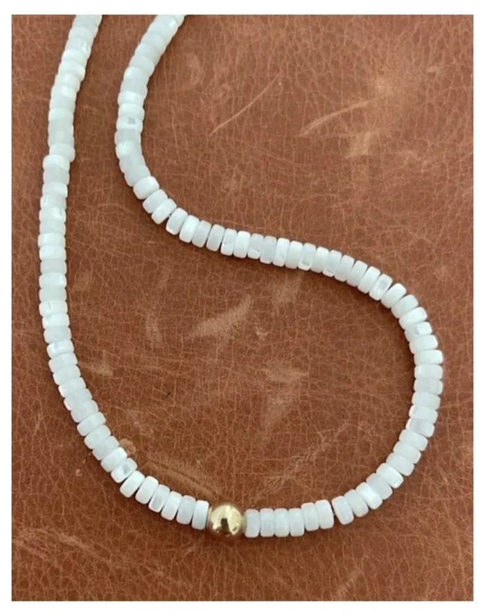 Women Alexa Leigh Obsession Necklace White Madewell Necklaces