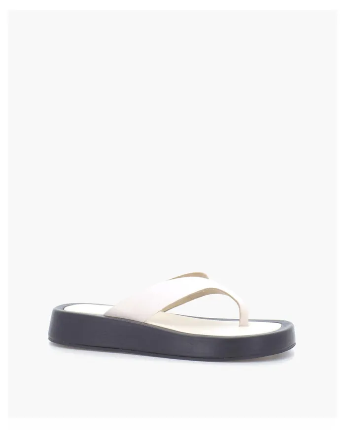 Women ALOHAS Leather Overcast Sandals In Ivory White Madewell Sandals Women ALOHAS Leather Overcast Sandals In Ivory White Madewell Sandals