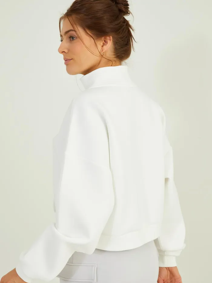 Women Altar039d State Activewear Cloud Nine Quarter Zip Pullover Tofu