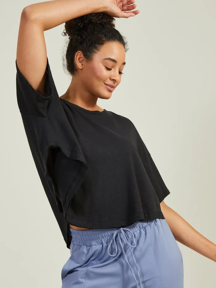 Women Altar039d State Activewear Come Through Tee Black