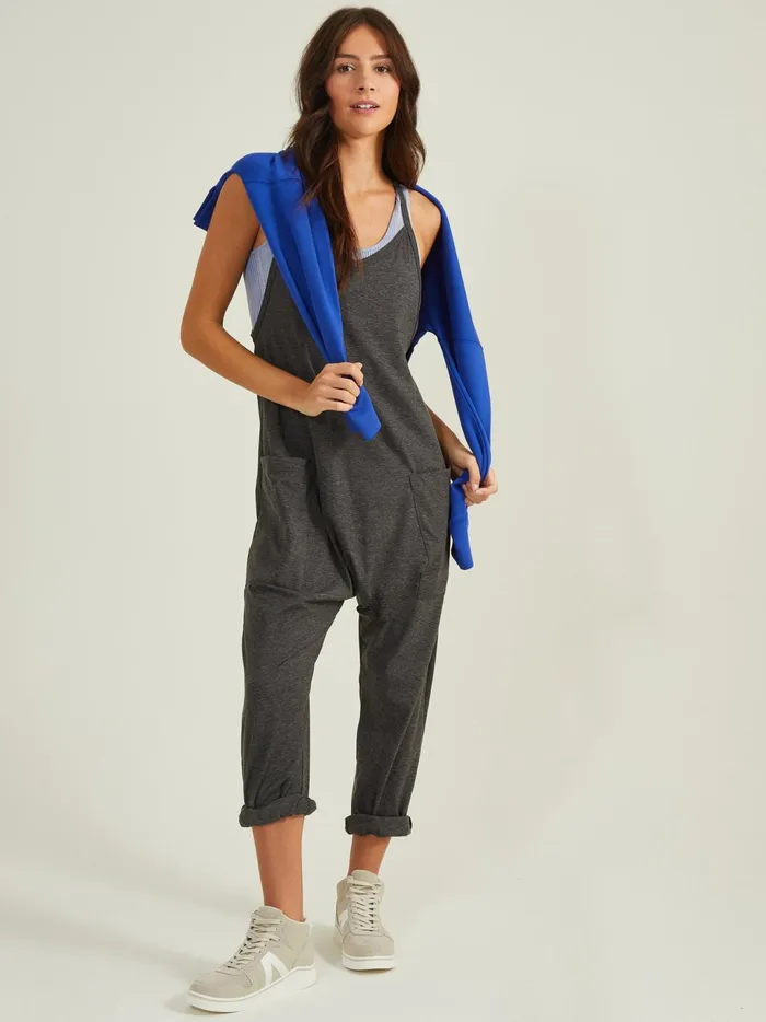 Women Altar039d State Activewear Hang Tough Jumpsuit Charcoal