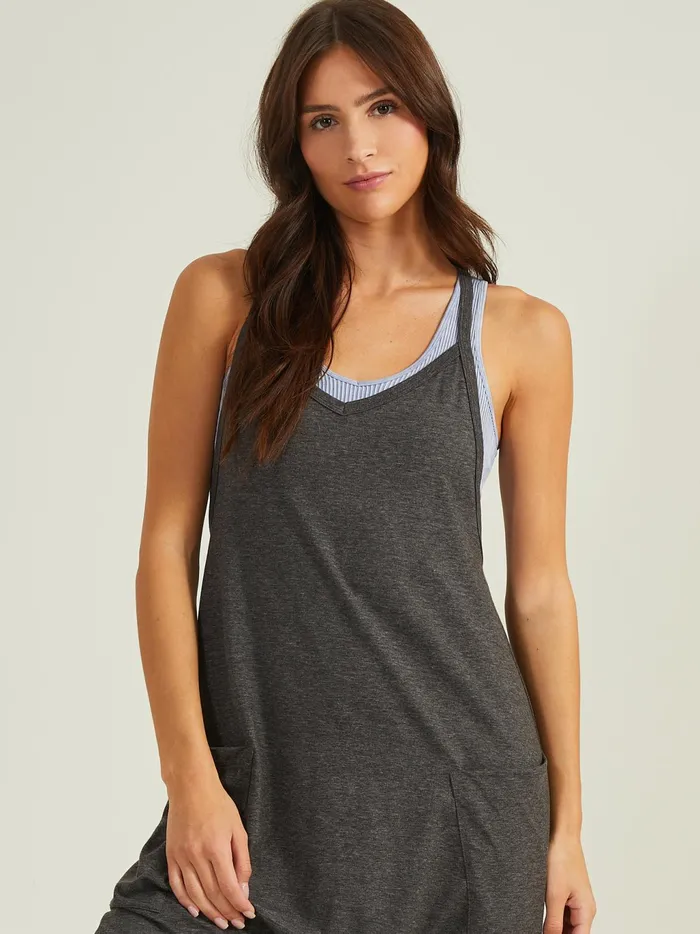 Women Altar039d State Activewear Hang Tough Jumpsuit Charcoal