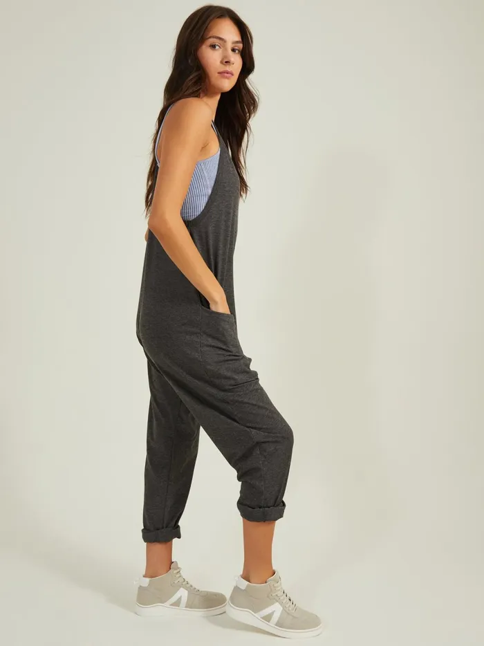 Women Altar039d State Activewear Hang Tough Jumpsuit Charcoal