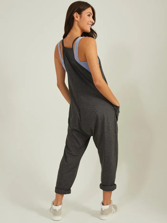 Women Altar039d State Activewear Hang Tough Jumpsuit Charcoal