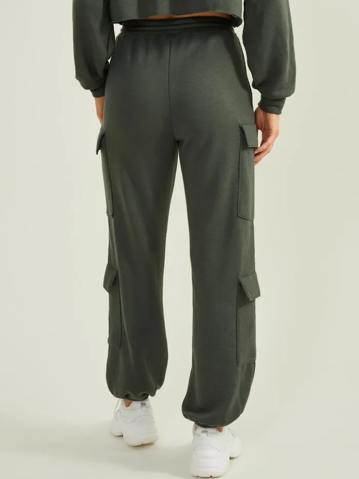 Women Altar039d State Activewear Settle In Cargo Joggers Olive
