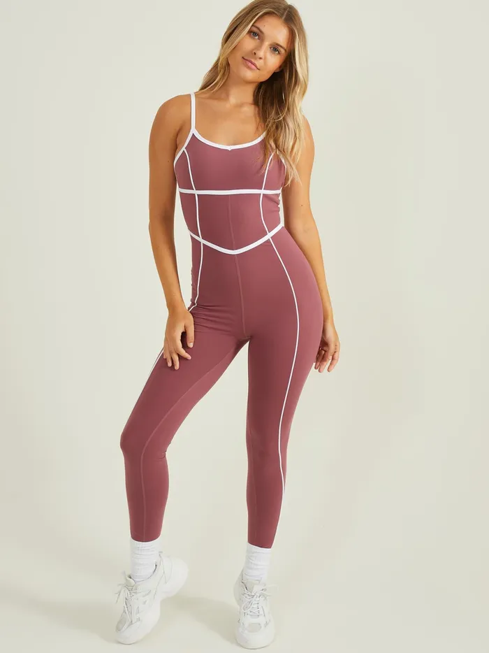 Women Altar039d State Activewear Take Me Back Corset OnePiece Crushberry