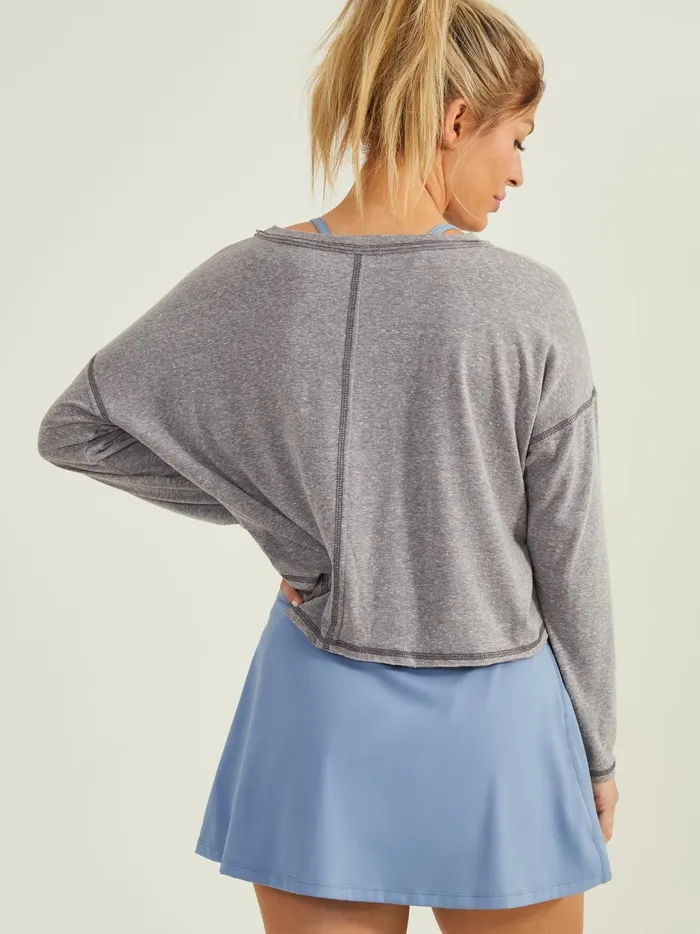 Women Altar039d State Activewear Work It Out Top Heathergray