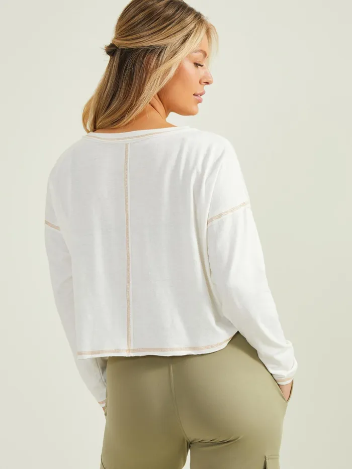 Women Altar039d State Activewear Work It Out Top Offwhite