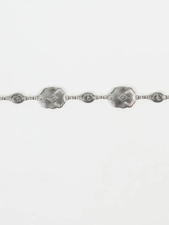Women Altar039d State Belts Medallion Chain Belt Antiquesilver