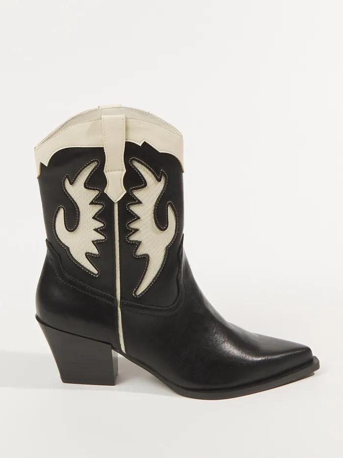 Women Altar039d State Boots Booties Houston Midwest Booties Black
