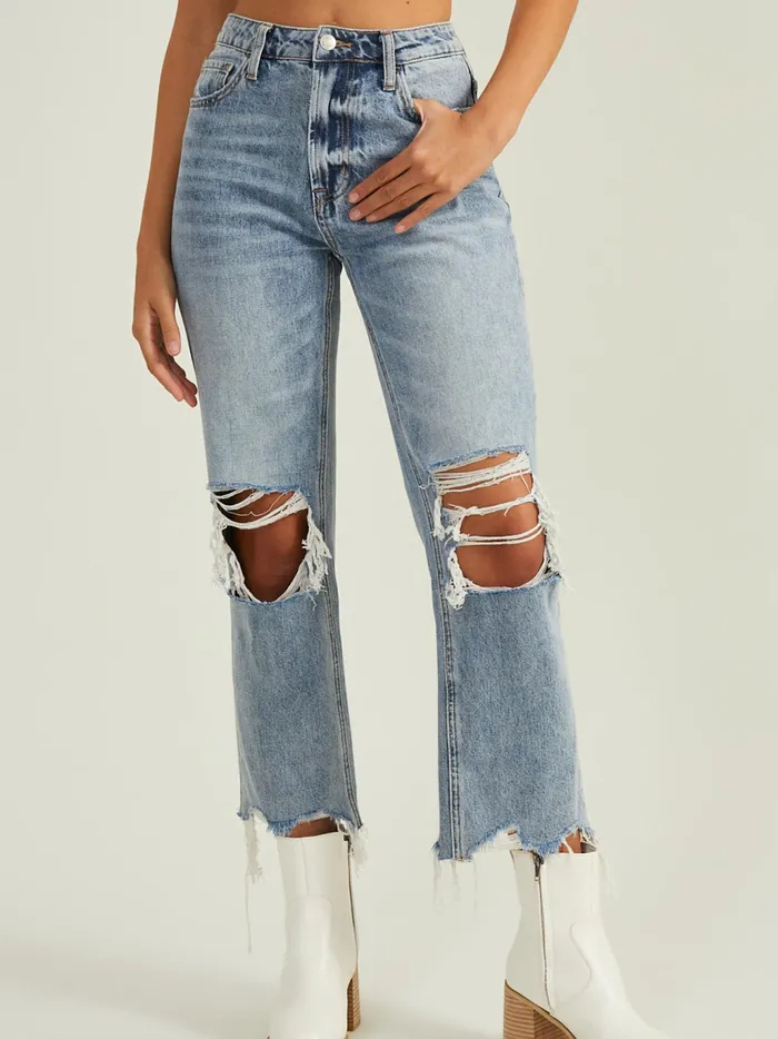 Women Altar039d State Distressed Jeans Margo Distressed Jeans Mediumlightwash