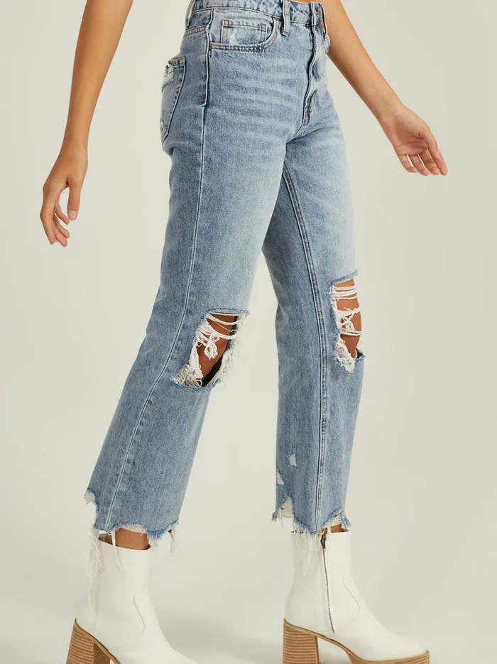 Women Altar039d State Distressed Jeans Margo Distressed Jeans Mediumlightwash