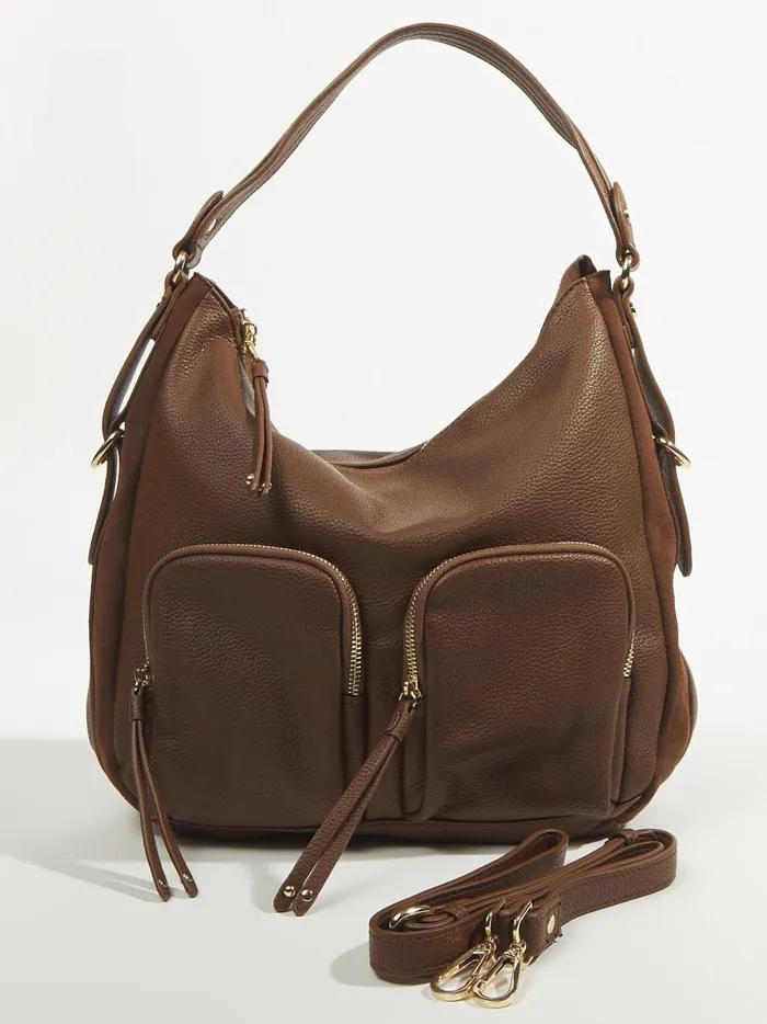 Women Altar039d State Handbags Skylar Slouchy Tote Purse Chocolate