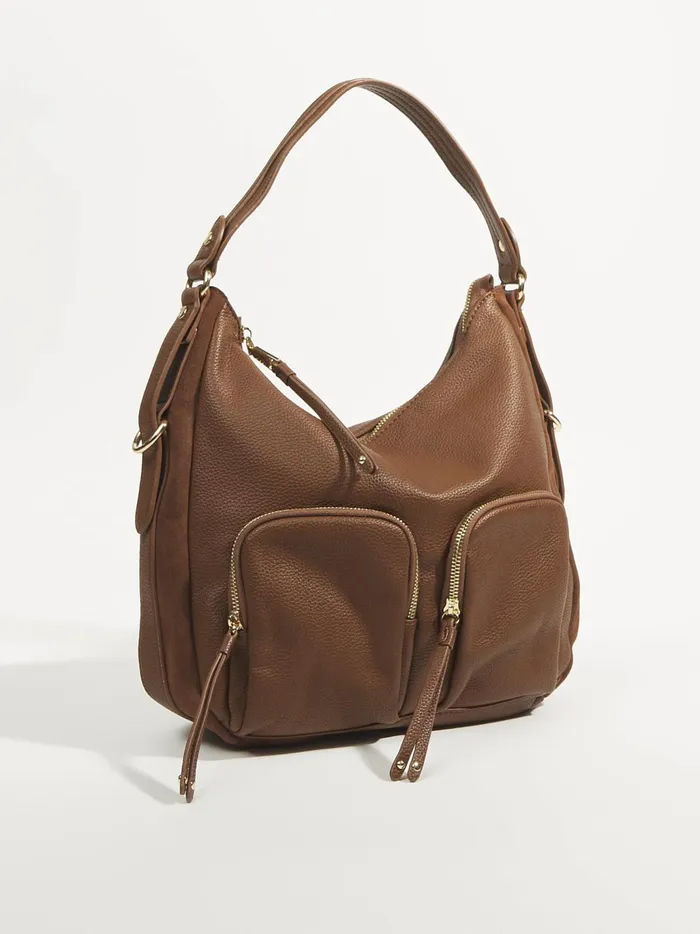 Women Altar039d State Handbags Skylar Slouchy Tote Purse Chocolate