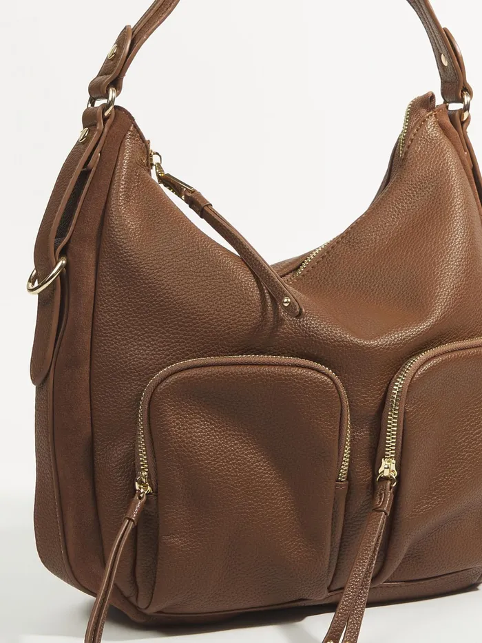 Women Altar039d State Handbags Skylar Slouchy Tote Purse Chocolate