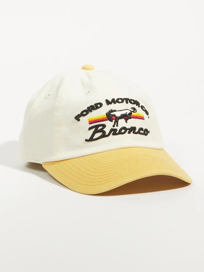 Women Altar039d State Hats Two Tone Bronco Baseball Hat Ivorytan
