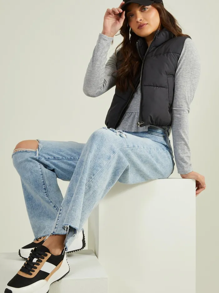 Women Altar039d State Jackets Whitney Puffer Vest Black