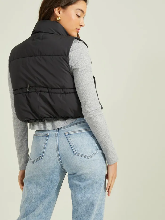 Women Altar039d State Jackets Whitney Puffer Vest Black