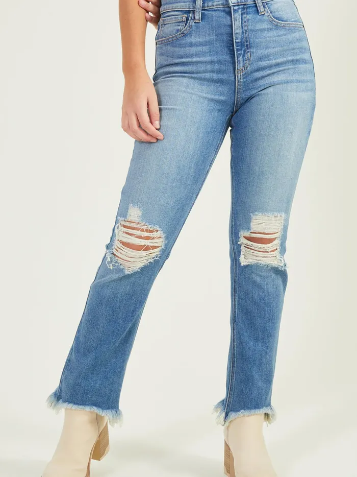 Women Altar039d State Jeans Ali Straight Leg Jeans Mediumwash