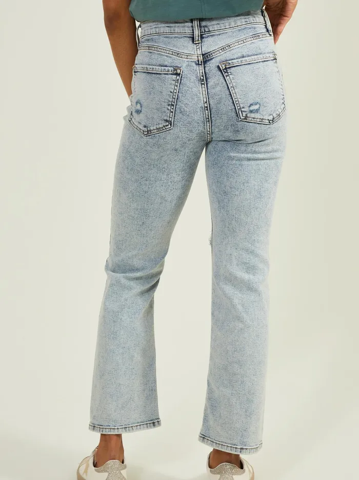 Women Altar039d State Jeans Mariah Straight Leg Jeans Mediumlightwash