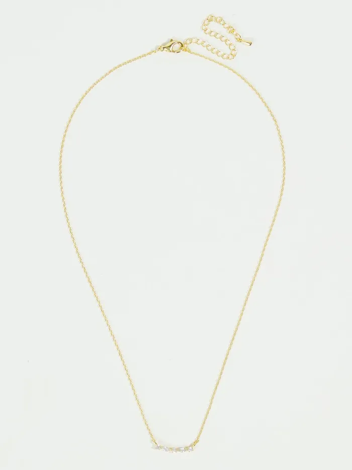 Women Altar039d State Jewelry Dainty Crystal Cluster Necklace Gold