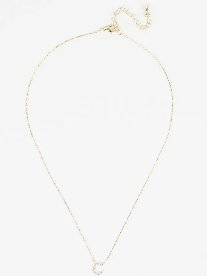 Women Altar039d State Jewelry Dainty Monogram Necklace 8211 C Gold