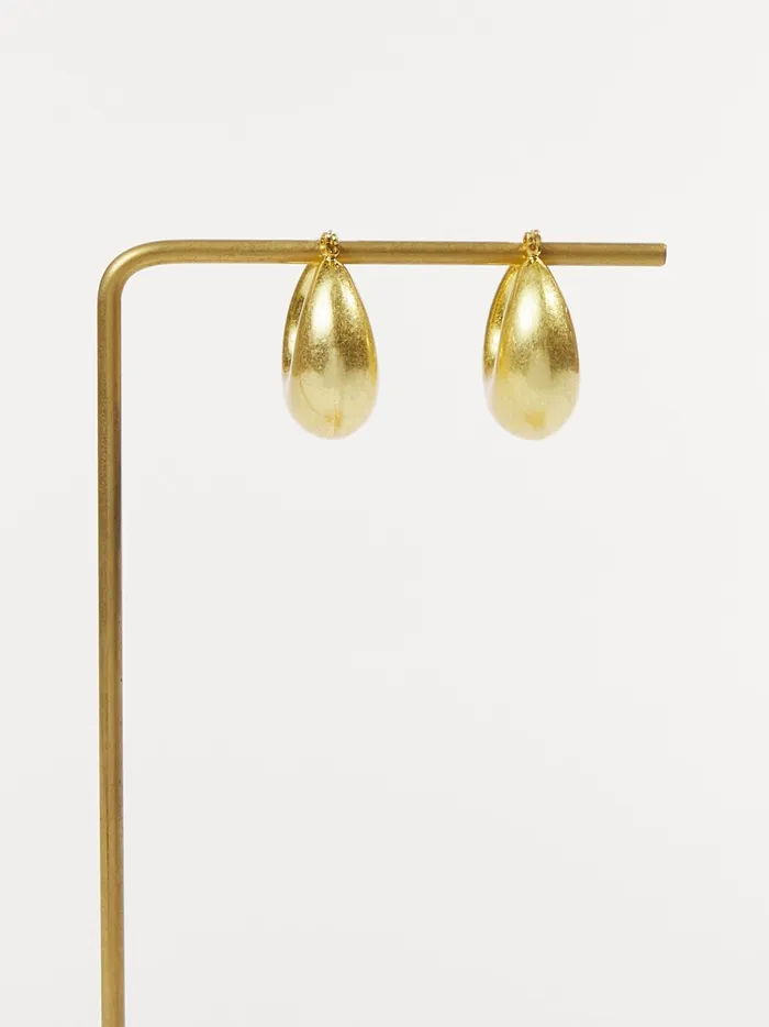 Women Altar039d State Jewelry Thick Mini Hoop Earrings Antiquegold