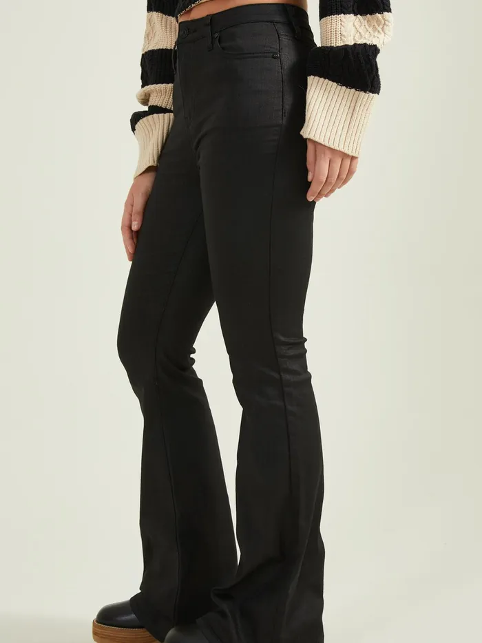 Women Altar039d State Pants Clara Coated Flares Black