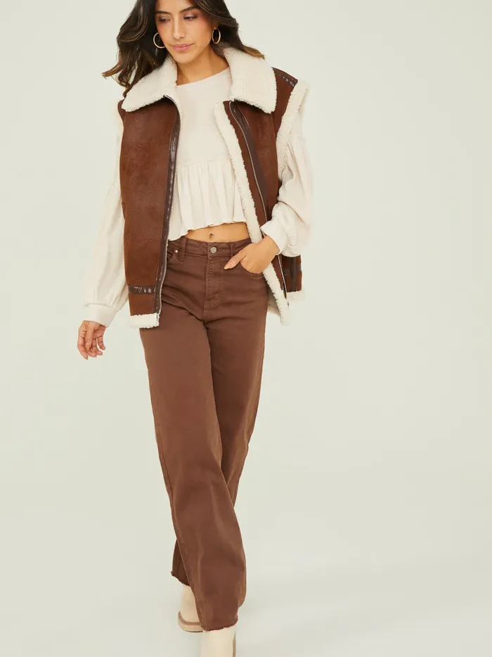 Women Altar039d State Pants Luna Straight Leg Pants Brown