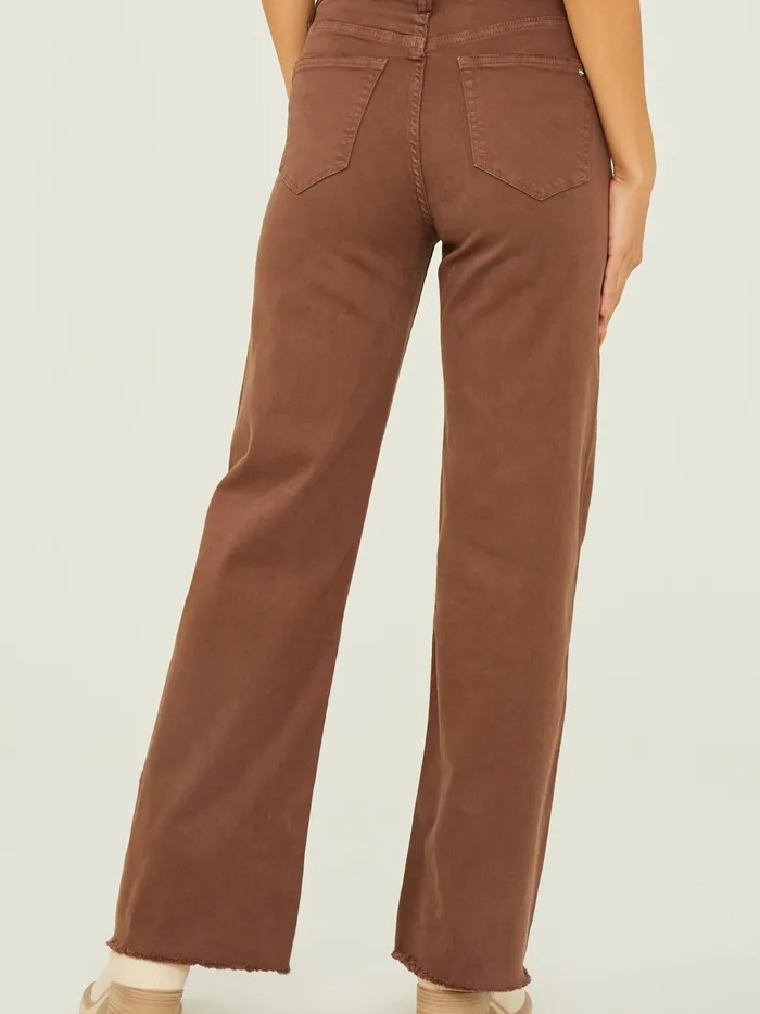 Women Altar039d State Pants Luna Straight Leg Pants Brown