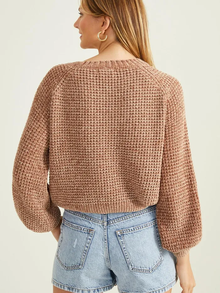 Women Altar039d State Pullovers Robyn Chenille Sweater Sinopiafresco