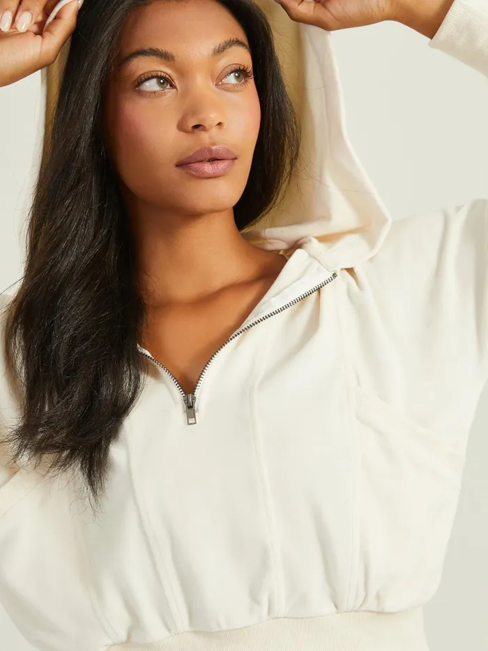 Women Altar039d State Sleep Lounge Emerson Velour Hoodie Jetstream